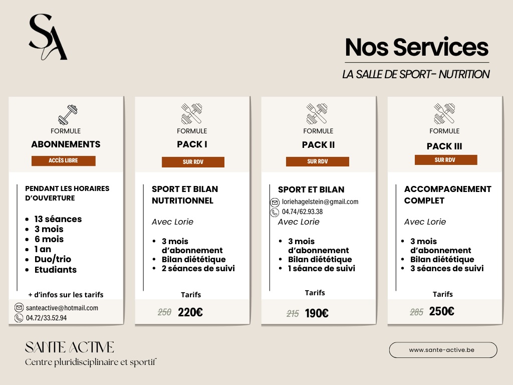 Pack Nutrition & Sport